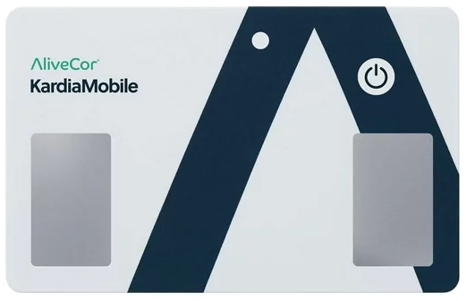 AliveCor KardiaMobile Card ECG device